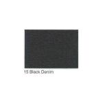 Seat Fabric Black Levis 3ft  36in