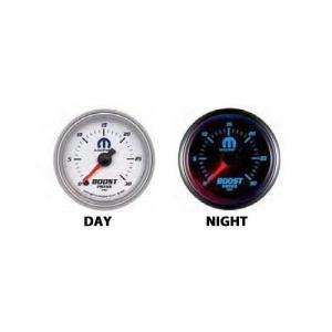 Boost Vacuum Gauge Full Sweep Electronic 2 1/16″ White Dial 0-30 PSI from MOPAR