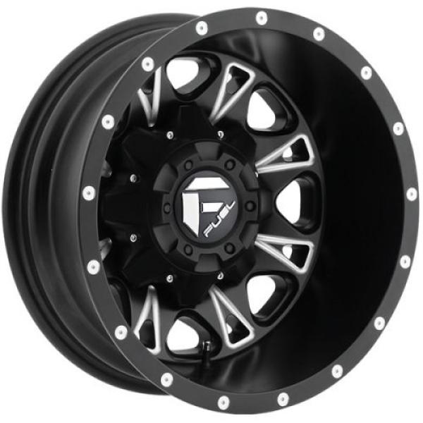 Throttle Series Wheel - 18"x10" - Bolt Pattern 5x4.5" and 5x5"- Backspacing 4.5" - Offset -24 - Black