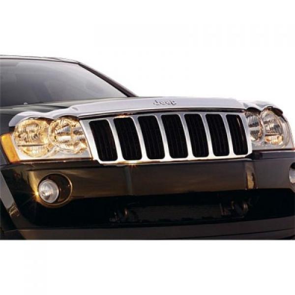 Front Air Deflector with Jeep Logo Chrome 2011-2017 Jeep Grand Cherokee WK