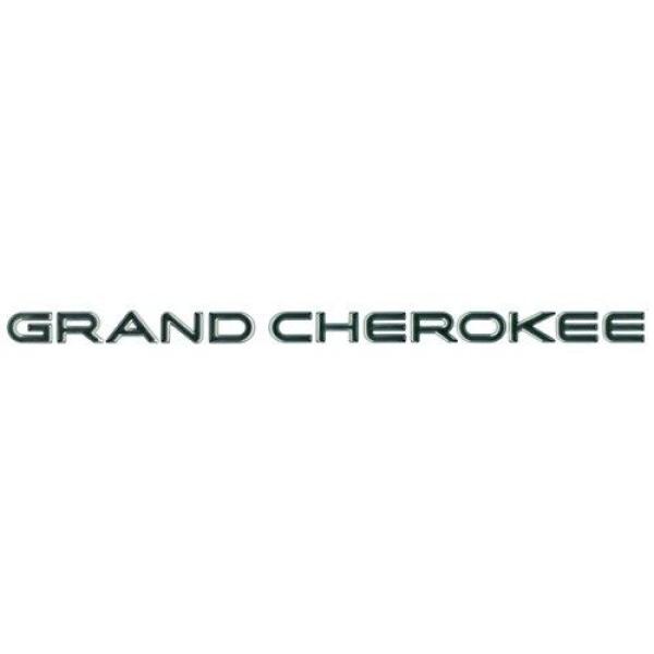 Grand Cherokee Emblem Nameplate Chrome 1997-2016 Jeep Grand Cherokee ZJ WJ & WK