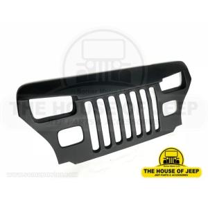 Furious Angry Bird Eyes Grille Fiberglass For 1987-1995 Jeep YJ