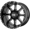 KMC XD838 Mammoth Series Wheel 20x12" - 5x5" 5x5.5" Bolt Pattern 4.77 Backspacing - Gloss Black Milled