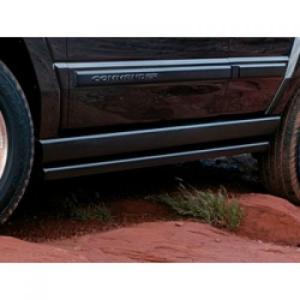 Rock Rails Black Steel 2006-2007 Jeep Commander XK