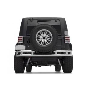 Tubular Rear Bumper Without Hitch Stainless Steel 2007-2017 Jeep Wrangler JK &amp Unlimited