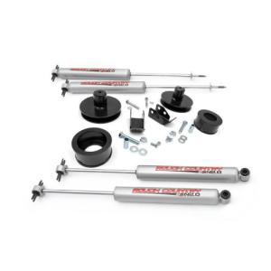 Rough Country 2IN Jeep Suspension Lift Kit Premium N2.0 1997-2006 Jeep Wrangler TJ & Unlimited TJ