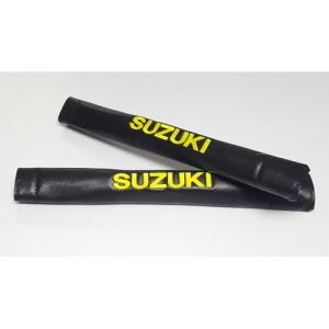 1986-1994 Suzuki Samurai Sport Bar Cover Roll Cage Pad Black With Samurai Logo (Yellow)