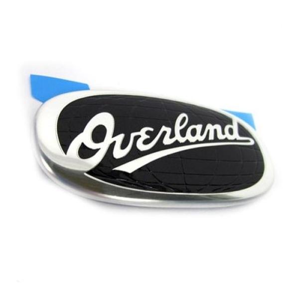 Overland Nameplate Black 2002-2004 Jeep Grand Cherokee WJ