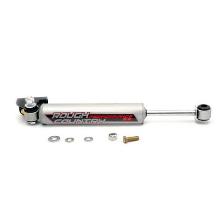 Rough Contry Performance 2.2 Steering Stabilizer with Relocation
