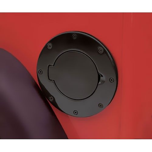 thumbnail image 2 of Razer Auto Chrome Direct Bolt-On Replacement Gas Door Cover For 2007-2017 Jeep JK Wrangler (1-Year Warranty) 2 of 6