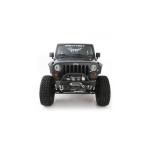 XRC M.O.D. Front Center Section Bumper w/ Winch Plate 3/4" D-Ring Mounts and Bull Bar 2007-2017 Jeep Wrangler JK & Unlimited
