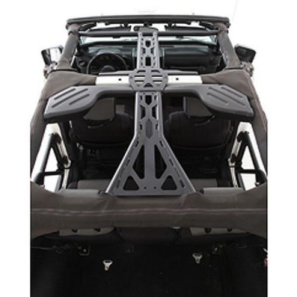 SRC Roll Cage Kit 6 Piece Gloss Black 2007-2010 Jeep Wrangler Unlimited JK  4 Door | Somar Motor LLC
