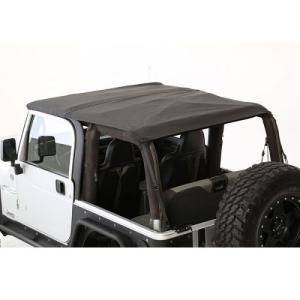 Bowless Combo Soft Top with Tinted Windows - Black Diamond from SmittyBilt