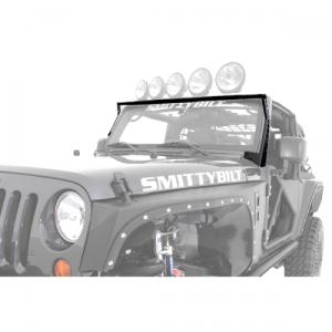XRC Light Bar Assembly w/ 5 holes Steel Matte Black for 1997-2006 Jeep Wrangler TJ &amp Wrangler Unlimited TJL