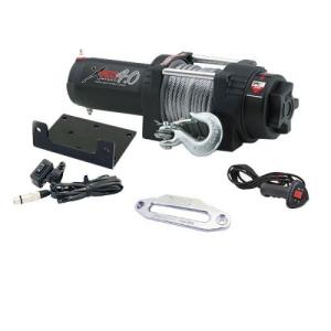 XRC 4.0 Comp Series Winch with Synthetic Rope and Aluminum Fairlead – 4000 lb. Line Rating from Smittybilt