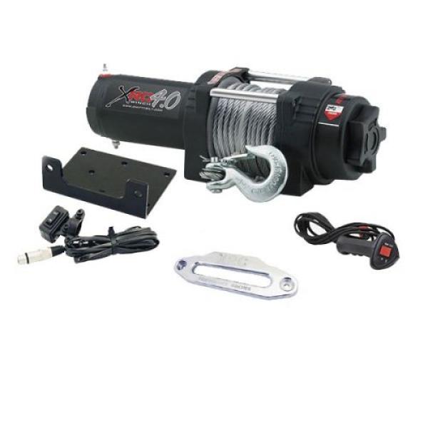 XRC 4.0 Comp Series Winch with Synthetic Rope and Aluminum Fairlead - 4000 lb. Line Rating from Smittybilt