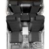 Front & Rear Set Neoprene Seat Covers Black 2007 Jeep Wrangler Unlimited JK