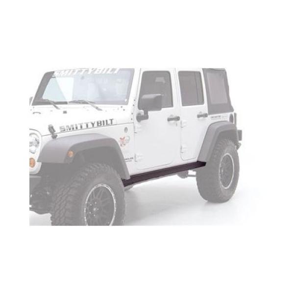 SRC Classic Sides W/ Step Black TexturedFits: 2007-2016 Jeep Wrangler Unlimited JK 4 Door