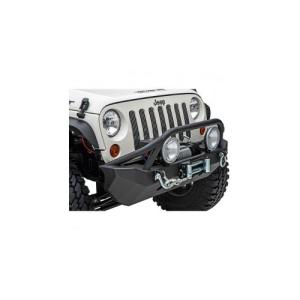 XRC Front Bumper w/ Winch Plate &amp Pro Comp Driving Lights 2007-2017 Jeep Wrangler JK &amp Unlimited