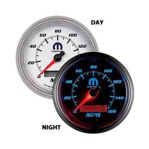 Speedometer In-Dash Full SweepE lectronic 3 3/8″ White Dial 0-160 MPH Range