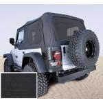 S-Top BLK Dia w/Door/TINT for Jeep Wrangler TJ & Unlimited (1997-2006)
