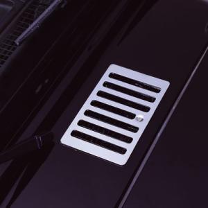 Hood Vent Cover SS for Jeep Wrangler TJ & Unlimited (1997-2006)
