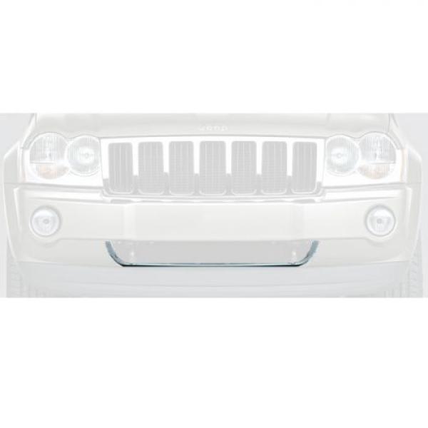 Chrome Insert Front Bumper Cover 2005-2007 Jeep Grand Cherokee WK