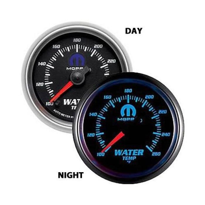 Water Temperature Gauge Full Sweep Electronic 2 1/16" Black Dial 100 ...