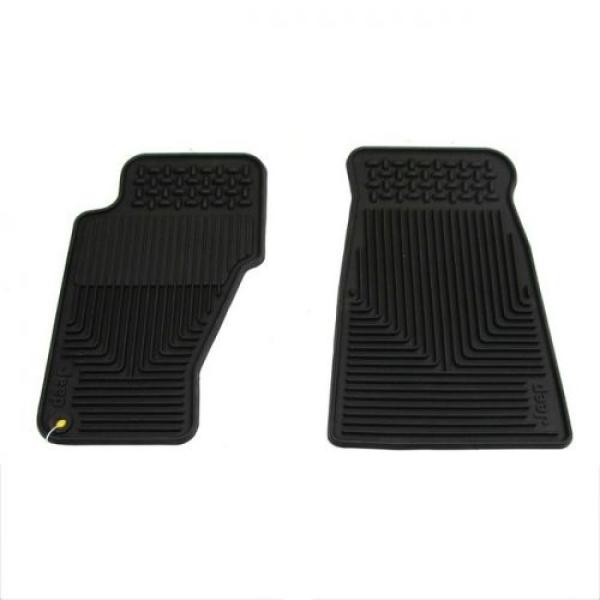 Front Slush Floor Mats Pair Dark Slate 1999-2004 Jeep Grand Cherokee WJ