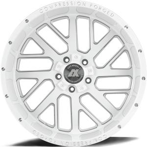AX2.3 gloss white milled accents – Compression OFF-ROAD