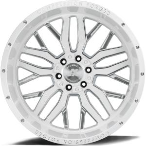 AX1.3 gloss white milled accents – Compression OFF-ROAD