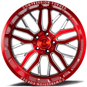 AX1.2 candy red milled accents – Compression OFF-ROAD