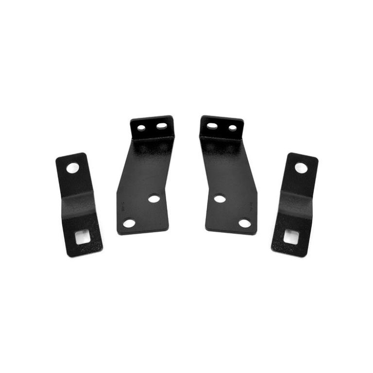 Bumper Relocation Brackets - Rear - Jeep Wrangler JK (2007-2018 ...