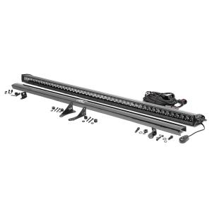 50in LED Light Bar with Cowl Mount Kit Black Series for Jeep JL and JT 18-UP