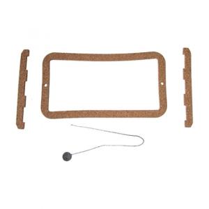 VOLTAGE REGULATOR COVER CORK GASKET AND LEAD SEAL
FITS 41-45 MB, GPW