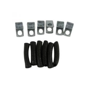 METAL BRAKE LINE TO BODY AND FRAME CLIP KIT
FITS 41-71 MB, GPW, CJ-2A, 3A, 3B, 5, M38, M38A1