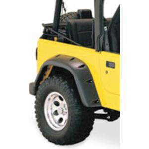 Bushwacker 4.75″ Rear Pocket Flares for 97-06 Jeep Wrangler TJ & Unlimited