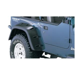 Rear Cut-Out Fender Flares for 87-95 Jeep Wrangler YJ (Without Step)
