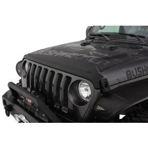Trail Armor Hood Stone Guard in Textured Black for Jeep JL 18-UP & JT 20-UP