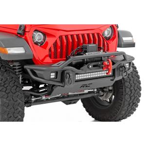 Tubular Front Winch Bumper for Jeep JK, JL and JT 07-22