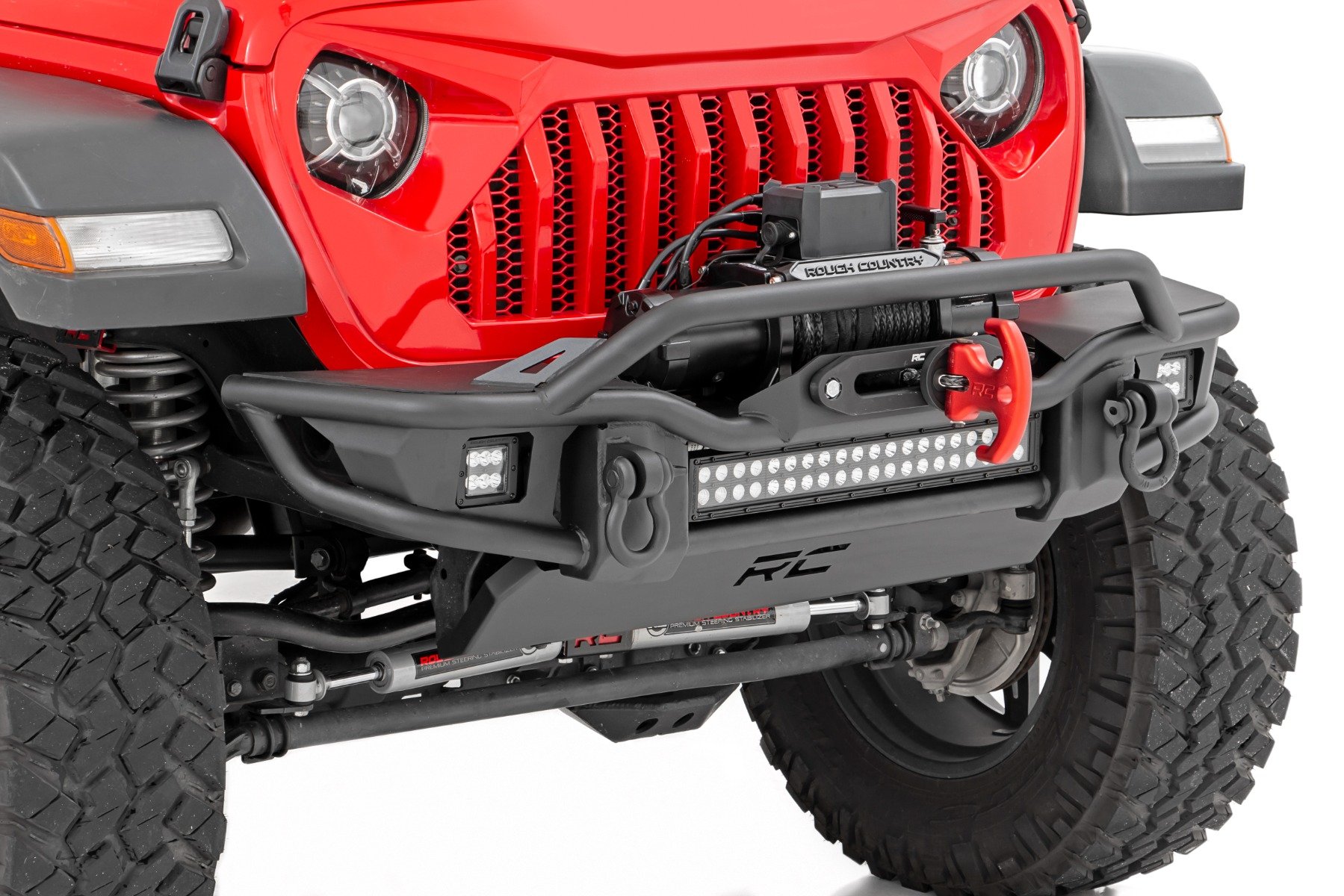 Tubular Front Winch Bumper for Jeep JK, JL and JT 0722 Somar Motor LLC