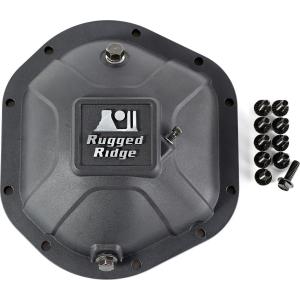 Boulder Aluminum Differential Cover in Black for Dana 44 Axle Assemblies