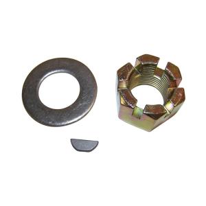 Nut & Washer Kit with Key for CJ Series 1976-1986 with AMC Model 20 Rear Axle