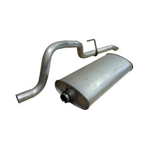 Replacement Stainless Steel Muffler & Tail Pipe for 99-01 Jeep Grand Cherokee WJ with 4.7L Engine