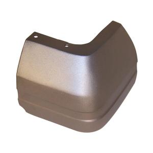 Argent Rear Bumper Cap for Driver Side on 87-90 Jeep Cherokee XJ