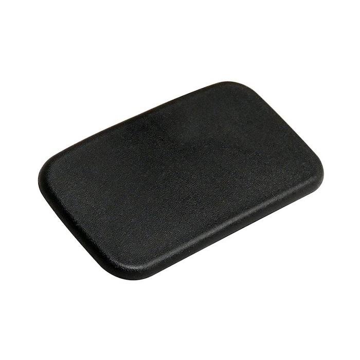 StreetRays Aluminum Black License Plate Delete With 'MOVE OVER' Laser Engraved Logo