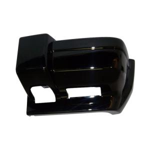 Gloss Black Front Bumper End Cap for Driver Side on 97-01 Jeep Cherokee XJ