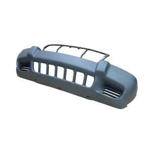 Front Bumper Fascia in Gray for 99-01 Jeep Grand Cherokee WJ Laredo without Fog Lights