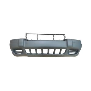Front Bumper Fascia in Brownstone for 99-02 Jeep Grand Cherokee WJ Laredo without Fog Lights
