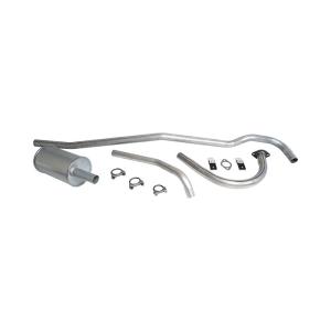 Exhaust Kit for 46-65 Jeep CJ with 134c.i. 4 Cylinder Engine